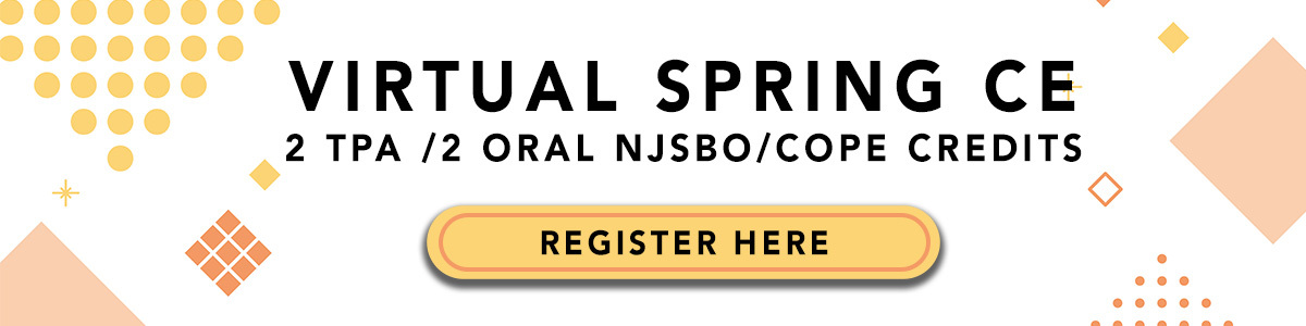 Register online for the 2023 Virtual Spring CE Event! 